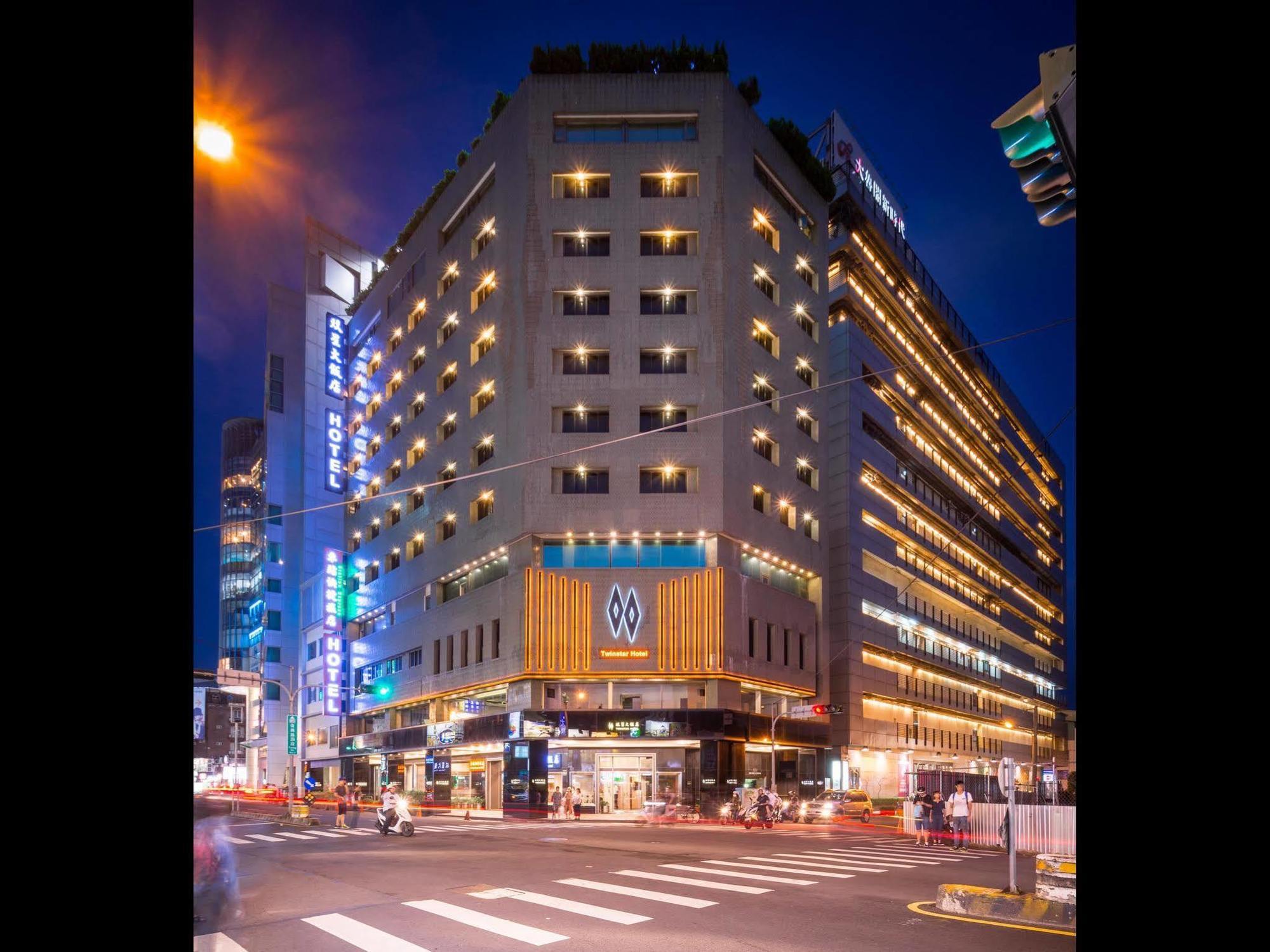 Twinstar Hotel Taichung Buitenkant foto